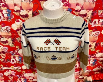 12/18 Months Race Team Sweater