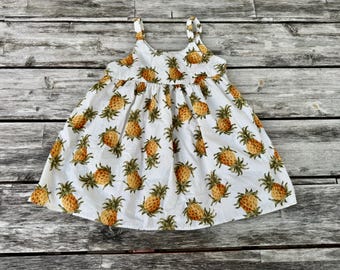 12/18 Monate Hawaiianisches Ananas-Sommerkleid