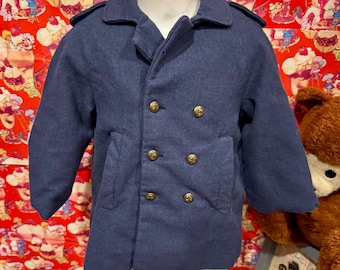 3/4T Vintage 50s Sailor Coat