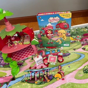 Strawberry Shortcake House and Book Collection