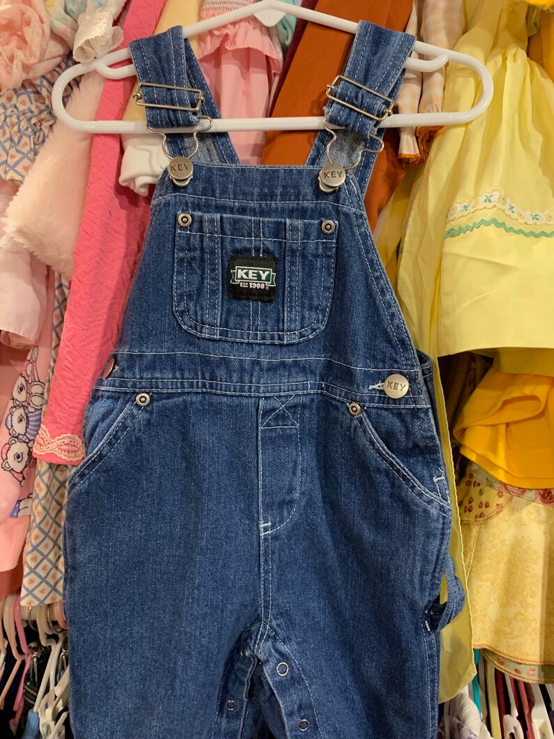 Key Overalls 9/12 Months Etsy