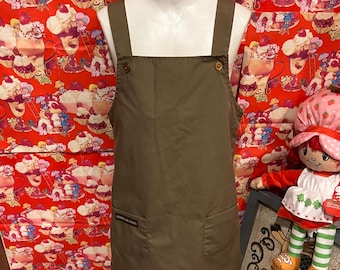 Kids 7/8 Brownies Dress 1980s