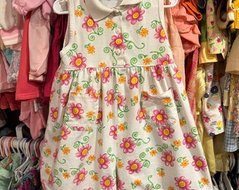 4T 1990’s Floral Romper