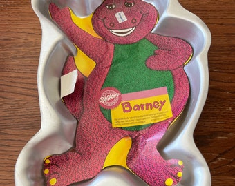 Barney Cake Pan NOS