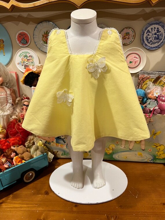 9-12 Months 1960’s Baby Dress - image 2