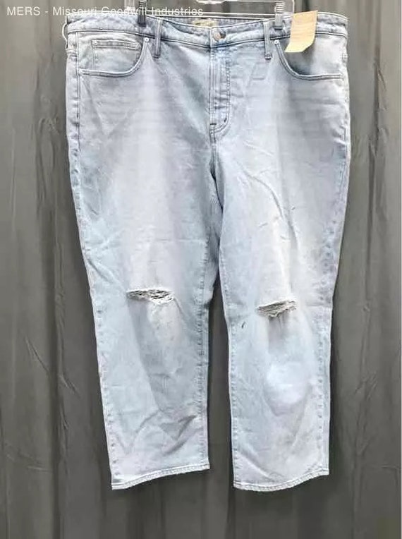 Madewell White Washed Distressed The Perfect Vinta