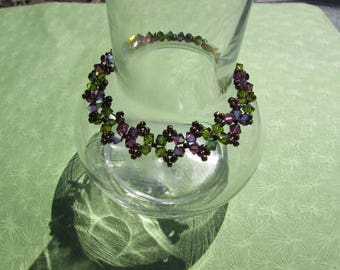 Tuscan Grapevine Crystal Bracelet