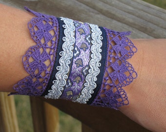 Nightshade Romance Ribbon Cuff