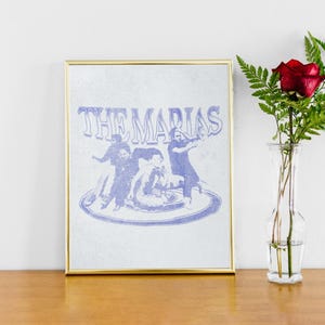 The Marias Vintage Style Poster