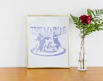 The Marias Vintage Style Poster