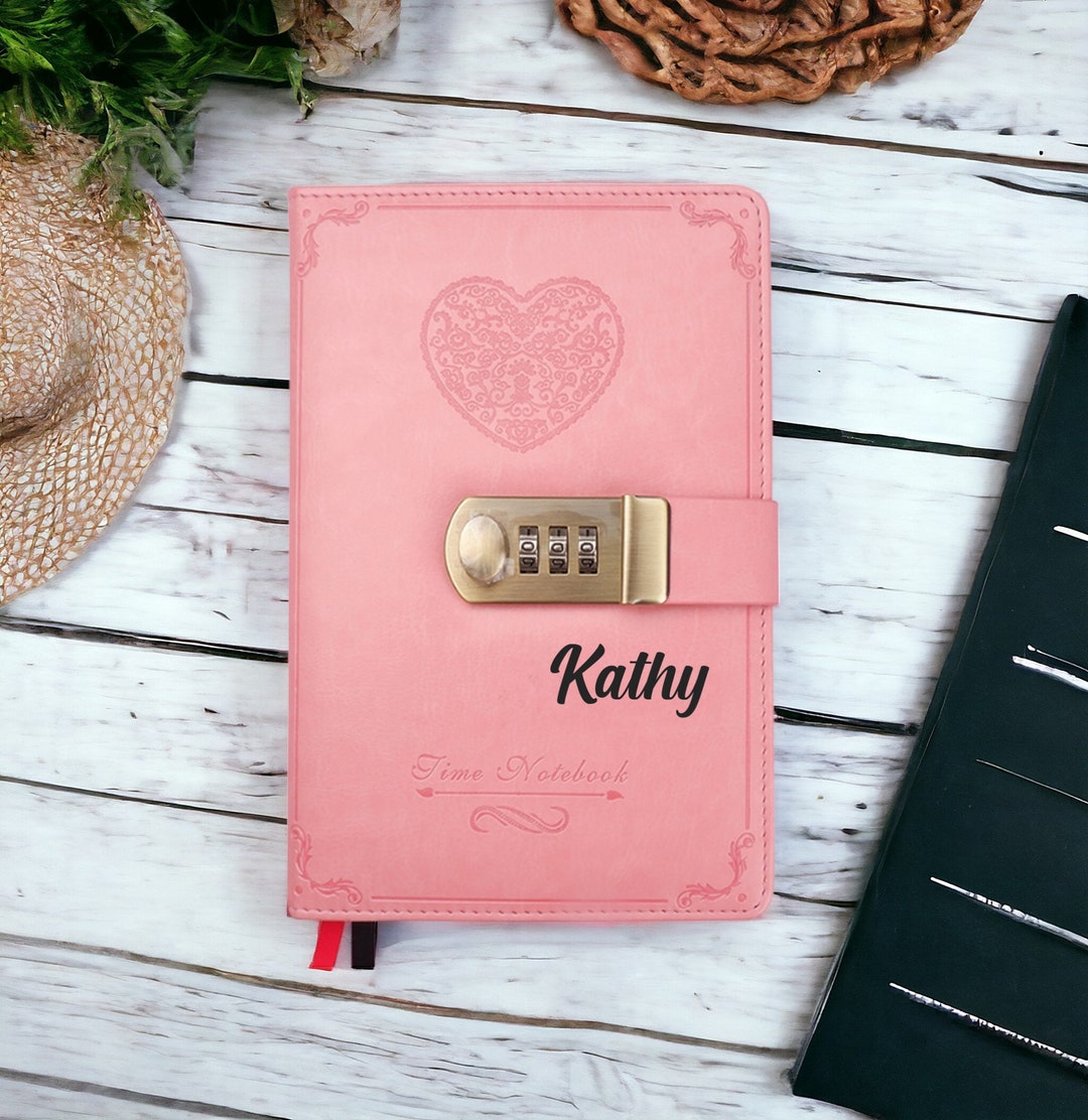 Personal Diary With Lock - Personalized Password Diary - Password Book ...