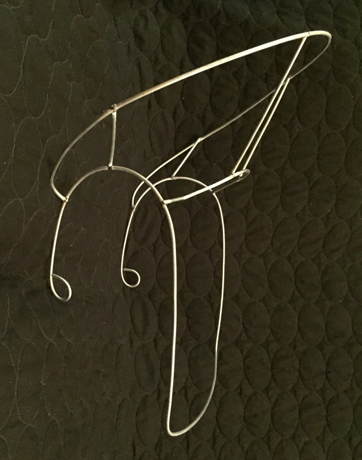 Simple Samba Collar Shoulder Backpack Wire Frame Design Etsy