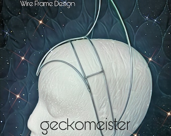 Diadema Samba Custom Mariner con marco de alambre (con variaciones de soporte trasero) - Hecha a medida/Nueva