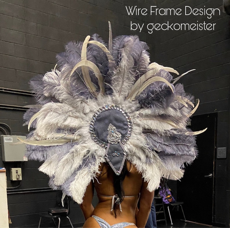 Simple Samba Modified Circle Shoulder Backpack Wire Frame Etsy