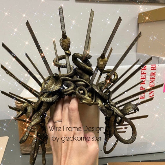 Samba Headdress Base Wire Frame Design with Front Support Variations Custom Made Etsy