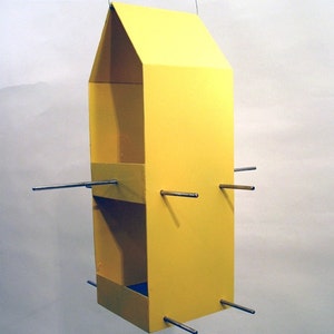 Home Modern Bird Feeder in Yellow image 3