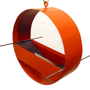 Charm Modern Bird Feeder Orange