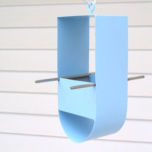 Cheep Modern Bird Feeder in Pale Blue image 2