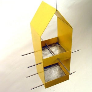 Home Modern Bird Feeder in Yellow image 1