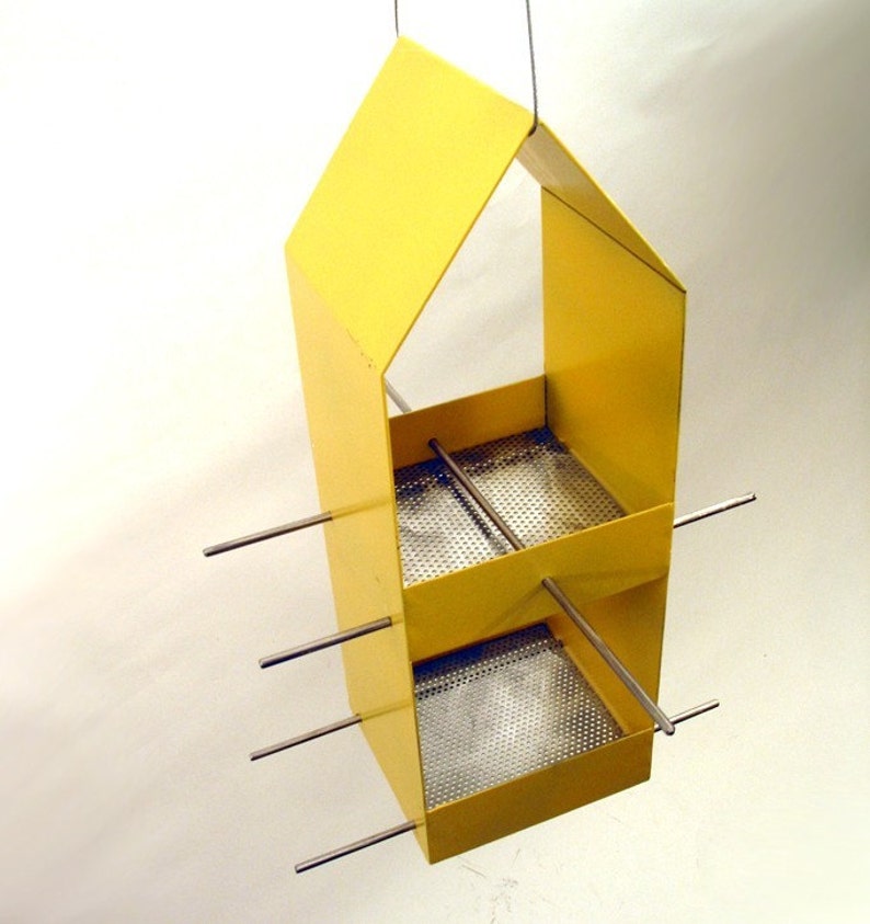 Home Modern Bird Feeder in Yellow image 1