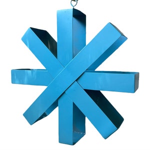Asterisk - Comedero para pájaros moderno - Lagoon Blue