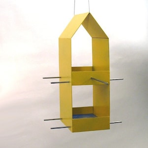 Home Modern Bird Feeder in Yellow image 2