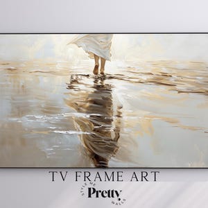 Walk with Christ Samsung Frame TV Art | Faith Based Television Art | Religious Digital TV JPG Download