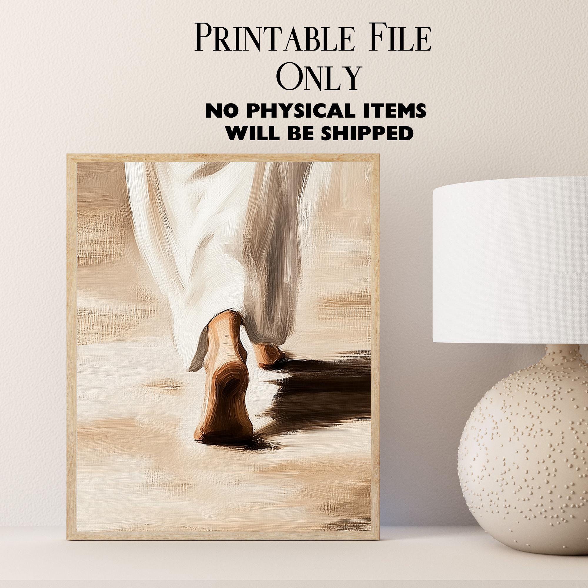 Jesus Christ Wall Art Printable, Christian Wall Digital Download, LDS ...