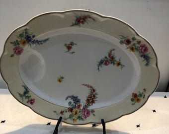 Theodore Haviland France “Jewel” Large Oval Platter 11”