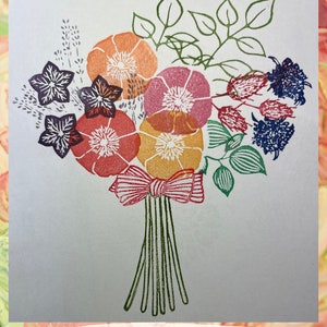 Faça seu próprio carimbo de buquê de flores, carimbo de lavanda, dália, eucalipto, mosquitinho, carimbo de borracha, criação de cartões, scrapbooking faça você mesmo