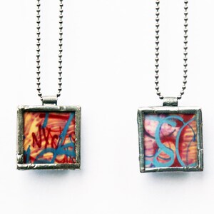 GRAFFITI PENDANT -  NYC - New York Graffiti