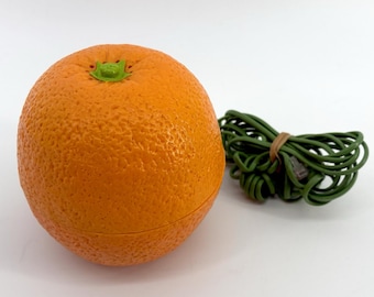 Orangefone Fruit Novelty Telephone – 1980s Vintage Landline – Orange Phone OP396 (V9)