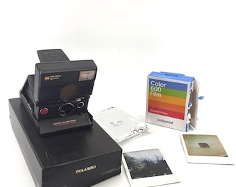 Polaroid 2000 Land Camera + オリジナルのパッケージと説明書