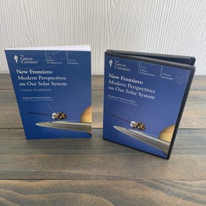 The Great Courses: New Frontiers Modern Solar System - 4 DVDs & Courebook (J7)