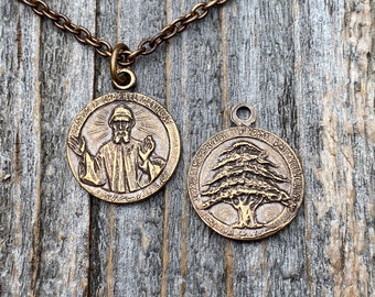 Bronze St Raphael the Archangel, Angel of Healing, Antique Replica  