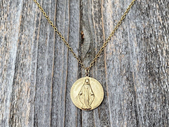 O mary conceived deals without sin necklace