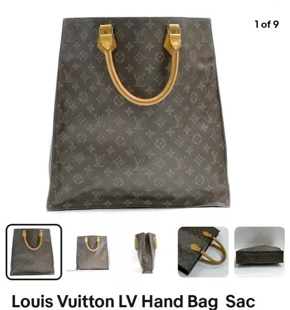 Louis Vuitton Sac Plat Tote GM/Vintage/MI0901