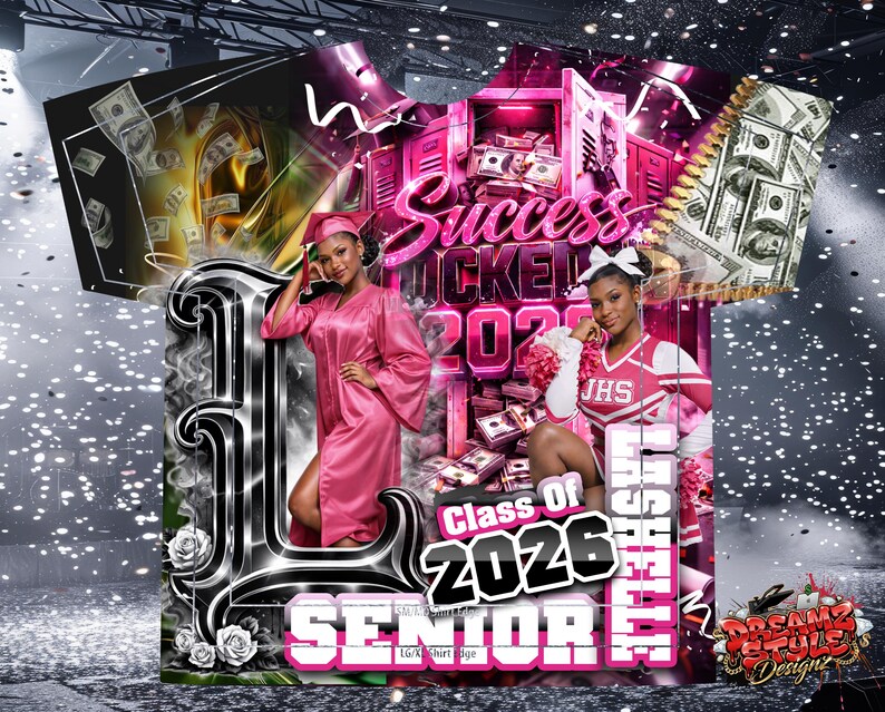 Graduation 2026 Locker Template PSD - Etsy