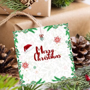 Tarjeta de Feliz Navidad editable / Descarga digital imprimible