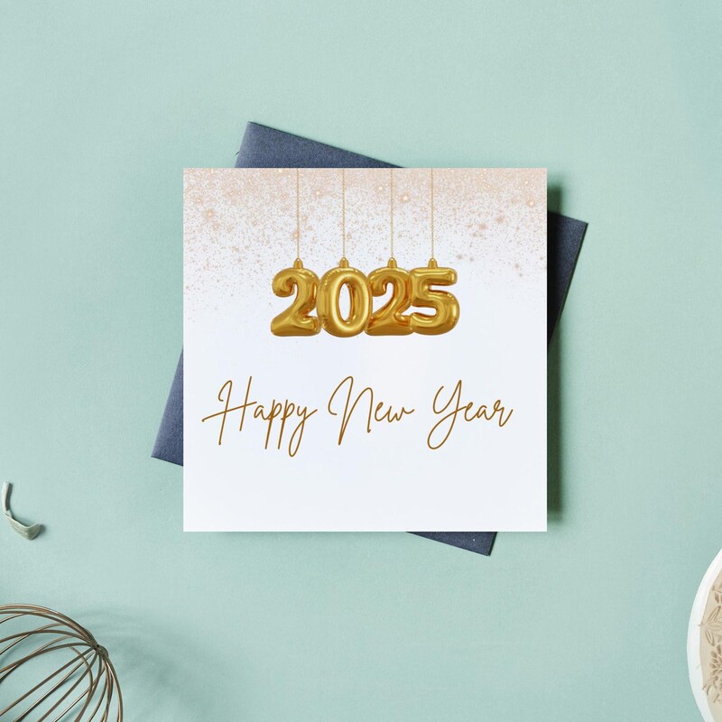 2025 neujahrskarte - Etsy.de
