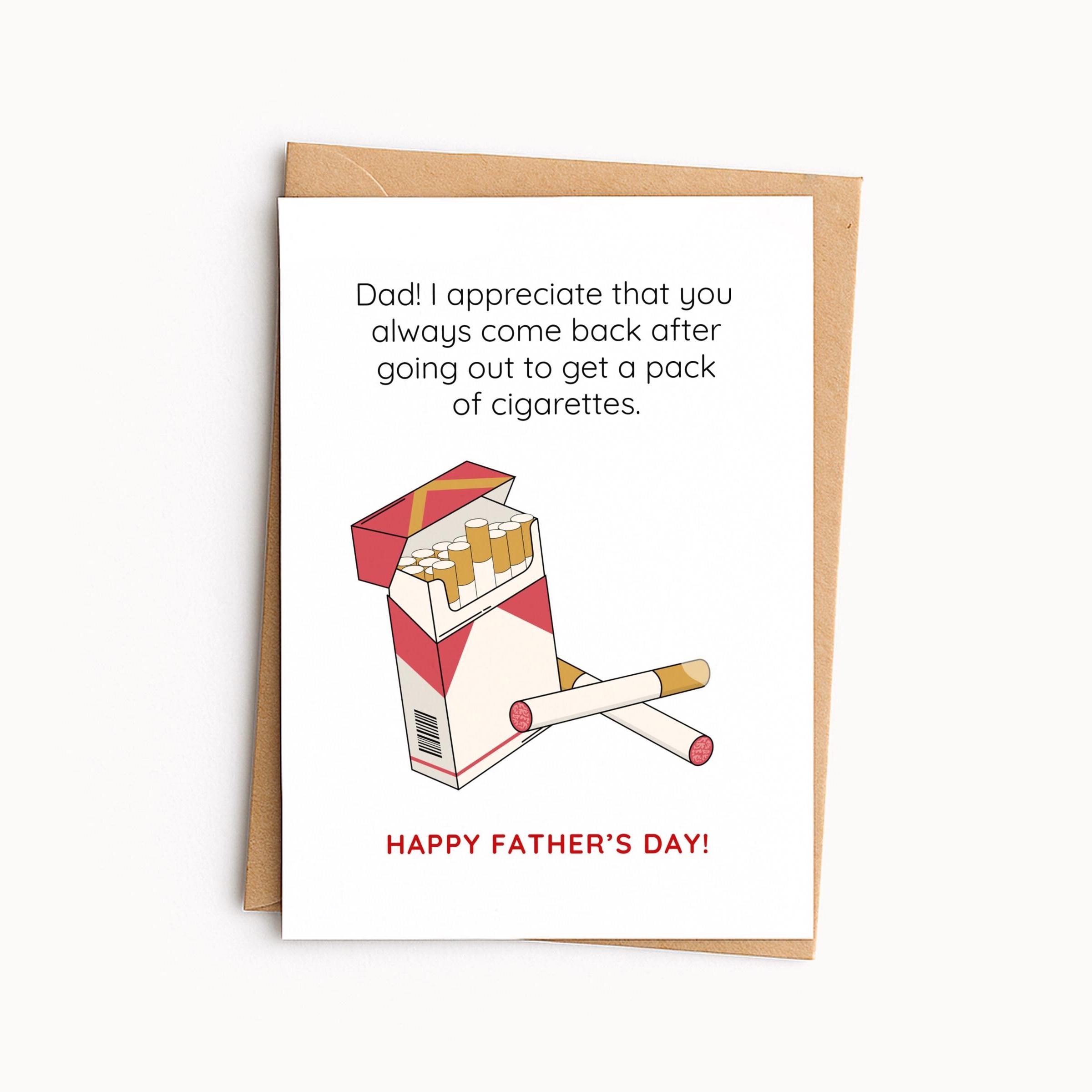 dad went to get cigarettes When your says he's leaving and milk, but you actually know what he really means : r/ShitPostCrusaders Should take less than that