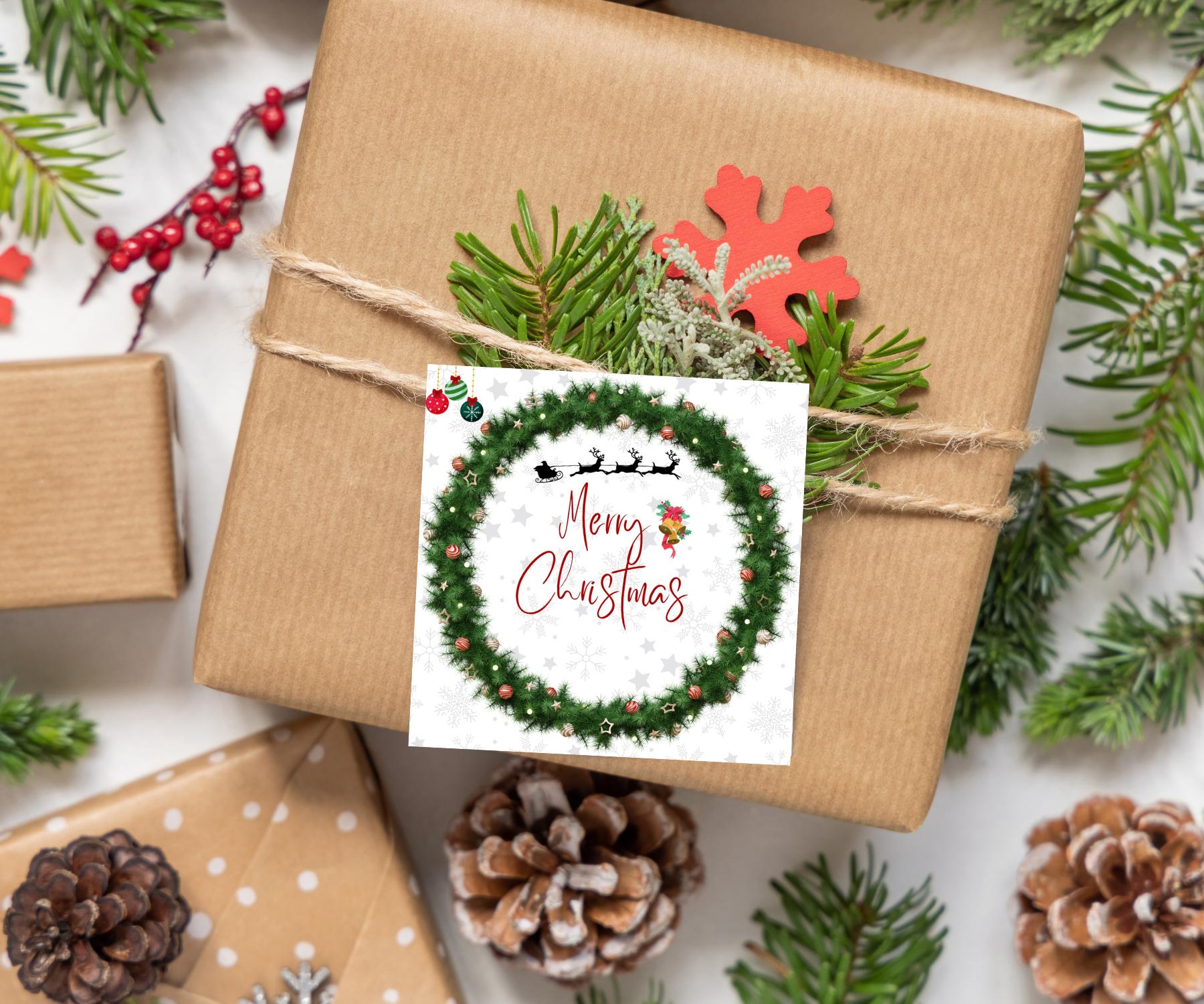 Editable Merry Christmas Card | Digital Download Printable - Etsy