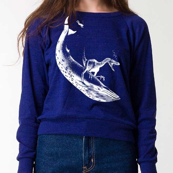 The Raptor Rides the Whale - Women's Sweater