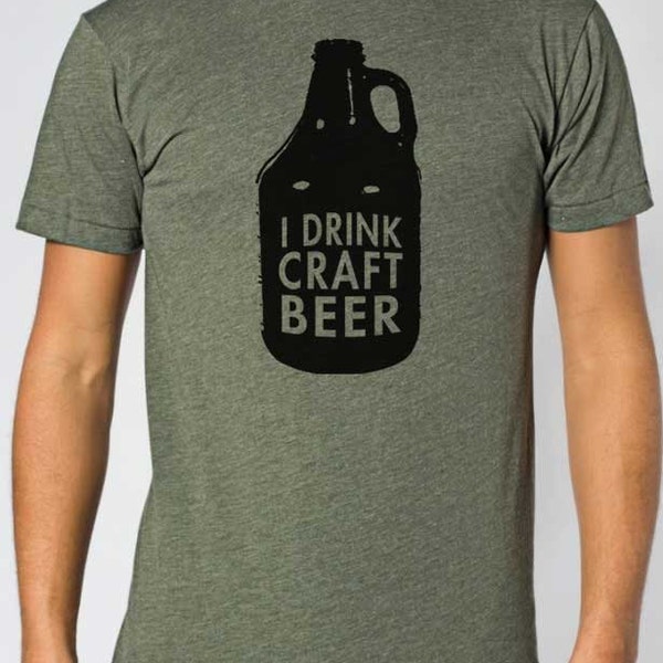 I Drink Craft Beer - Unisex T-shirt