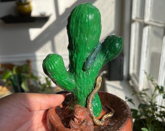 Cactus Sieraden Lade Grillig Cadeau voor haar woestijnsculptuur