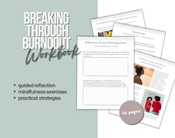 Breaking Through Burnout Workbook, Energy