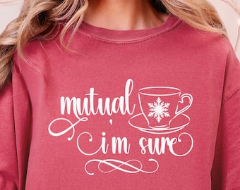 Camiseta Mutual I'm Sure, sudadera blanca navideña, regalo para amantes del cine navideño