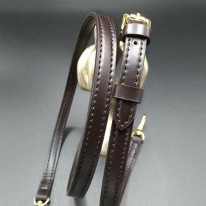 90 100 120 cm Dunkelbraun Verstellbare Handtasche Crossbody Lederriemen Für Dami. Ebe. Geldbörse Gold Spangen Schnelle Metis Alma Felicie Clutch Taschen