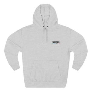 Whistler Mountain Hoodie | Canada Ski & Snowboard Hoodie | Unisex adventure Sweater | Apres-Ski