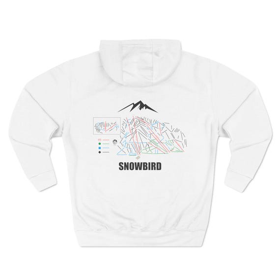 Snowbird Mountain Hoodie Snowbird Utah Ski Gift Snowbird Ski Resort  Hooded Sweatshirt Utah Crewneck Unisex Ski Sweatshirt